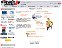 Tablet Screenshot of dialogocultural.com